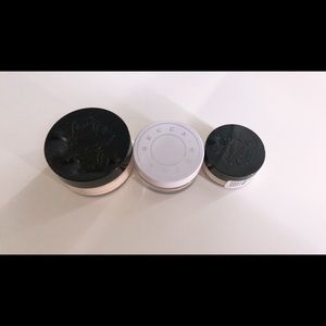 Two setting powder
